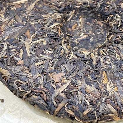 Pu-erh tea,2018,霸卡囡古樹 Ba Ka Nan Ancient Tree,357g,Raw