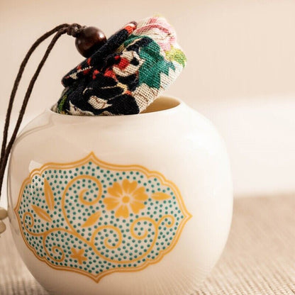 portable tea set for travel bag ceramic tea pot cup canister tea tray towel gift