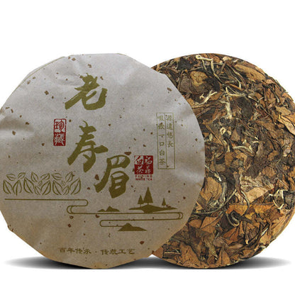 350g Fuding White Tea Shoumei Authentic Organic White Tea Cake Chinese White Tea