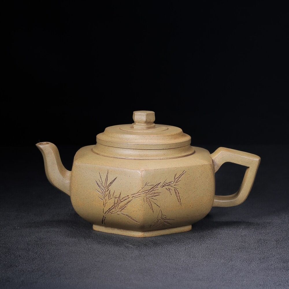 Chinese Yixing Zisha Clay Handmade Exquisite Teapo （六方 盖款：范正根）