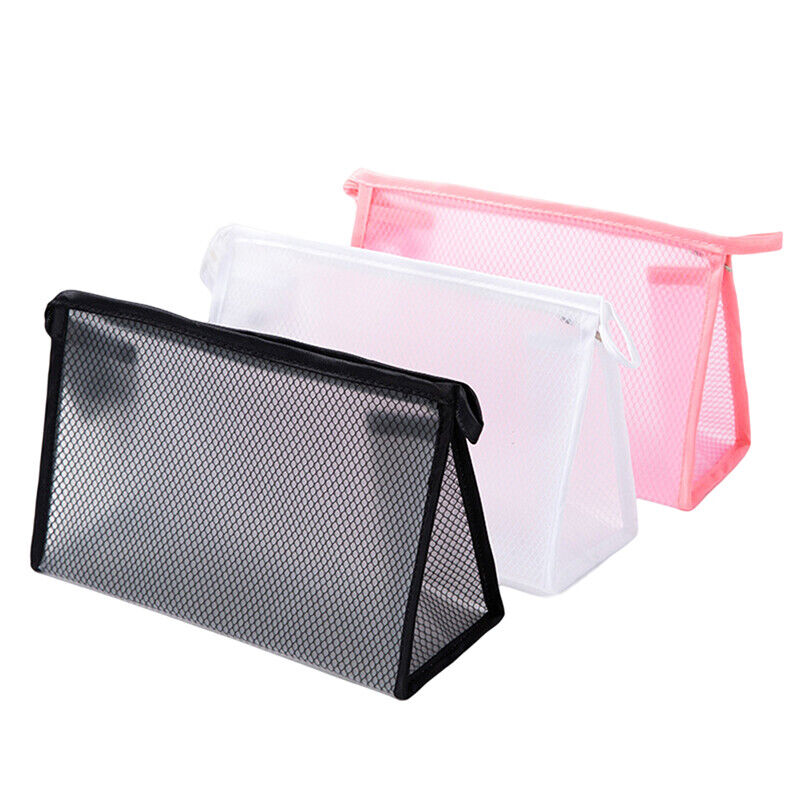 1PC Mesh Travel Cosmetic bag Cosmetic Case Makeup bag Toiletry Organizer