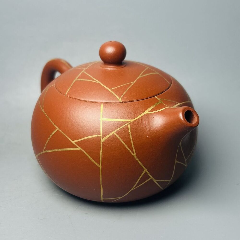 Vintage Chinese Yixing Purple Clay Teapot Zisha Ceremony Fashion Gift Teaware