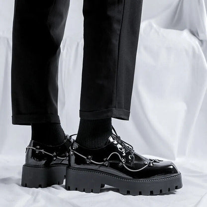 Shoes Men Platform Oxford Dress Shoes Men Footwear Party Shoes