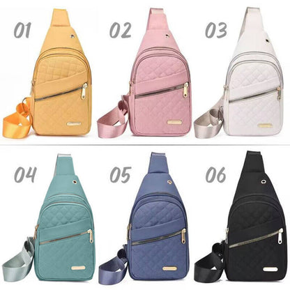 Women Cross Body Antitheft Pouch Small Sling Backpack Chest Bag Shoulder Bag