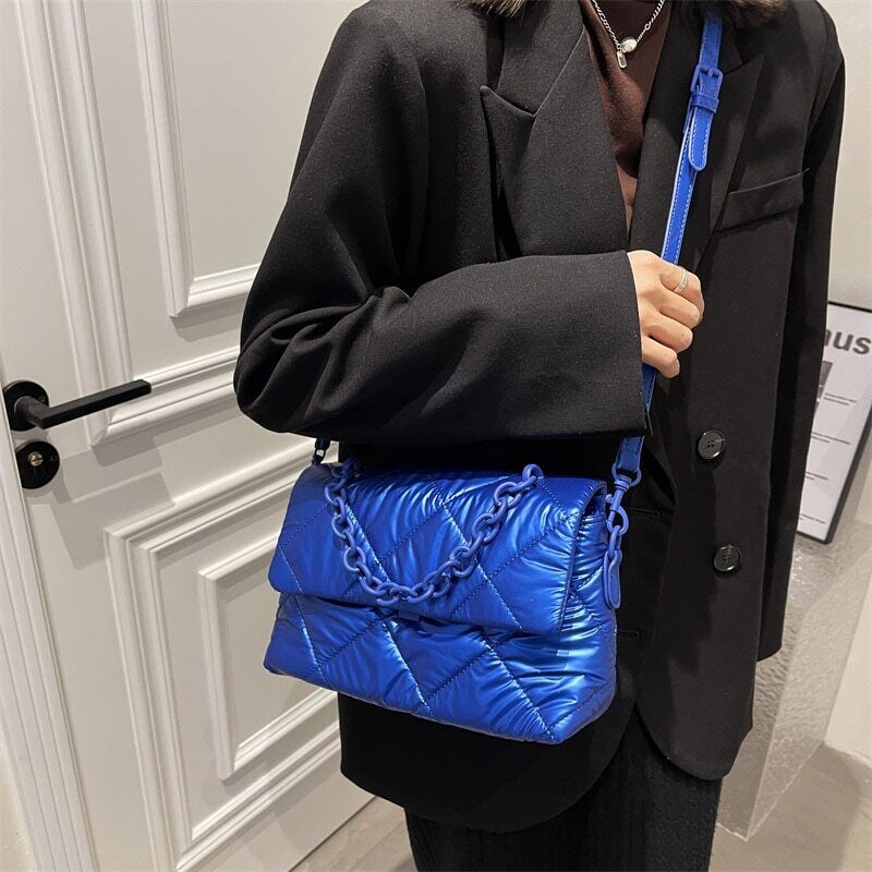 Shoulder Bag Women Nylon Crossbody Bags Women's Chain Handbags Ladies