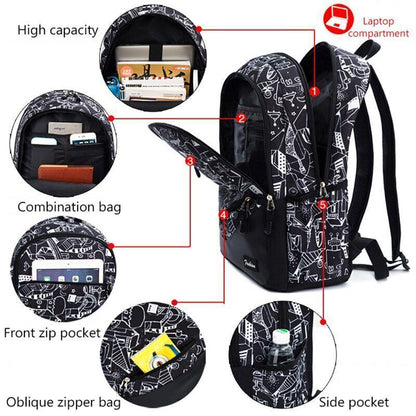 Children School Backpack Schoolbag Boys Girls Laptop Backpacks Nylon School Bags