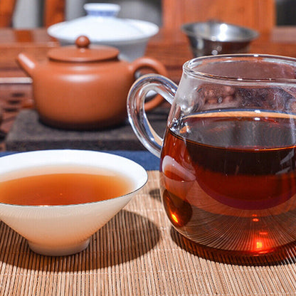 Imperial Seal Boiled Tea Large Leaf Tea Cake 357g Yunnan Pu'er Tea-