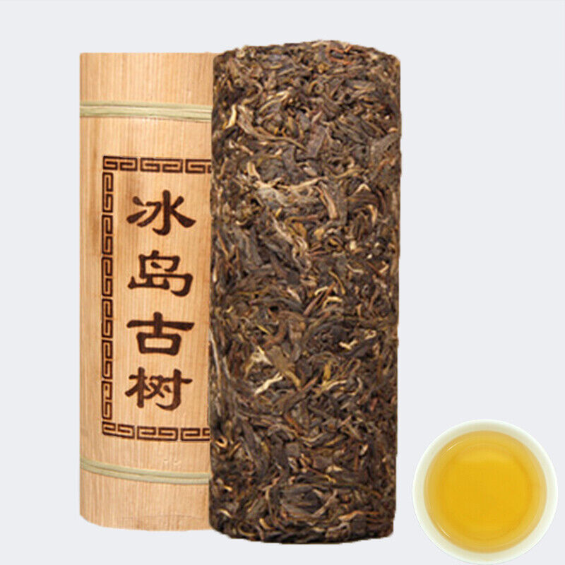 500g Yunnan cha Puerh Tea Dragon Pillar Bamboo Tube Bingdao Organic Pu-erh Tea