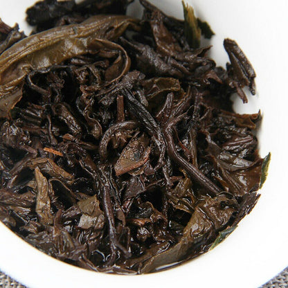 2021 Menghai Glutinous Rice Fragrant Ripe Puer Tea Qi Zi Bing Shu Puerh Tea 357g
