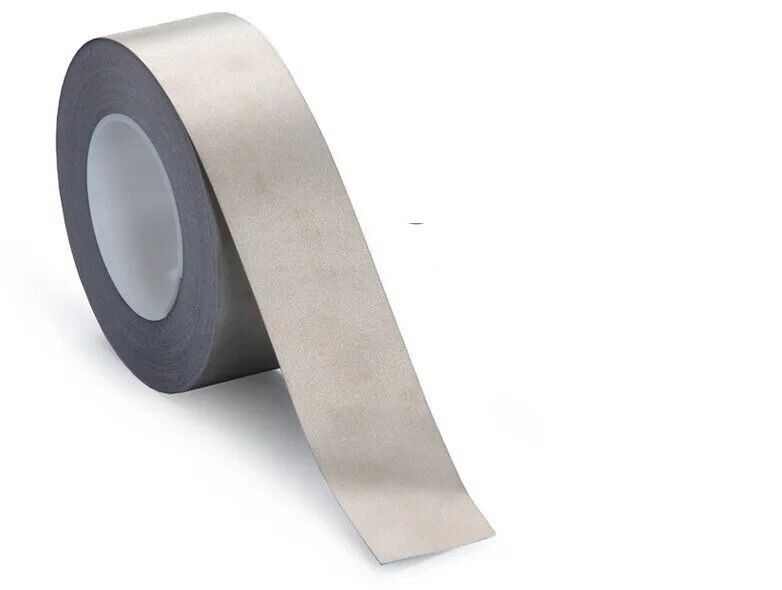Faraday Tapes 50mm Wide Copper Metal Water Resistant Conductive Fabrics Stickers
