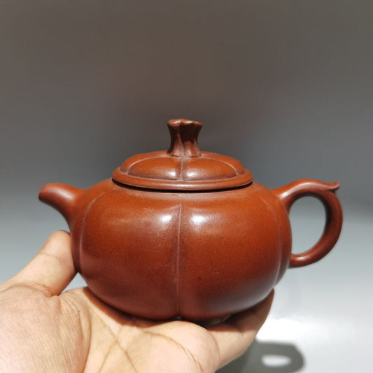 vintage chinese yixing Purple clay teapot zisha Pure Handmade Household Tea Set