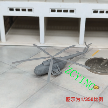 MI -8 1/350/700 Hippopotamus Transport Helicopter Aircraft Fighter Model