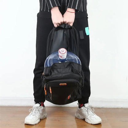 Boys School Bags Middle High Student Schoolbag Backpacks Men 2023