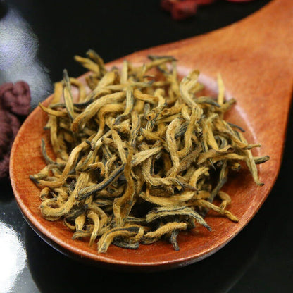 2023 Chinese Tea Hand-picked Jin Jun Mei Black Tea Golden Eyebrow Wuyi Teas 250g