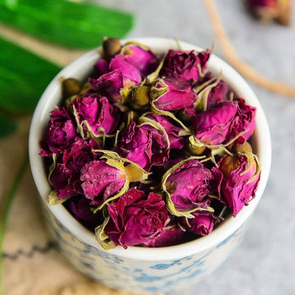 Organic Dried Rose Buds Dried Herbs Rose Herball Teas Makes A Healthy Tea