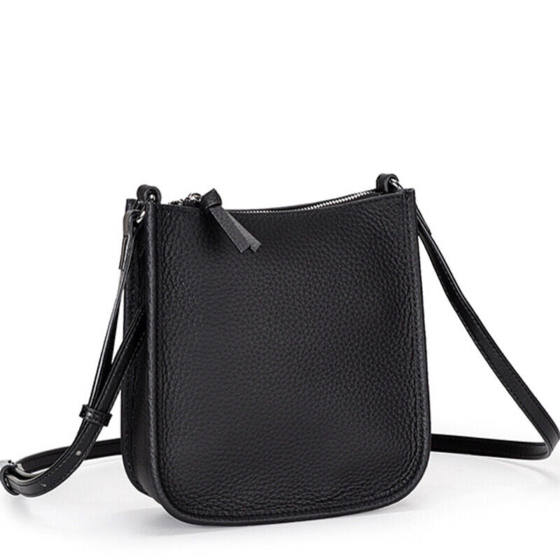 100% Genuine Leather Bucket Bag Women's Summer Designer Small Sling/Shoulder Bag