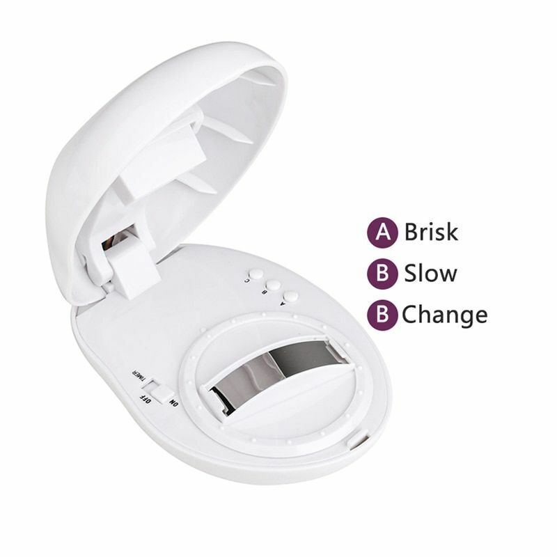 LED Night Light Rainbow Color Projection Lamp 3 Modes Style Decor Egg-Shaped ABS