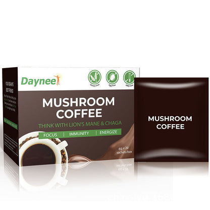 Mushroom Coffee Mix for Immune Support Natural Herbal Tea