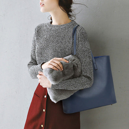 Fashion Women PU Leather Satchel Tote Handbag Large Capacity Travel Shoulder Bag