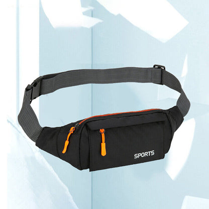 Fashion Men's Multicolor Waist Packs Waterproof Running Bag Outdoor Belt Bag