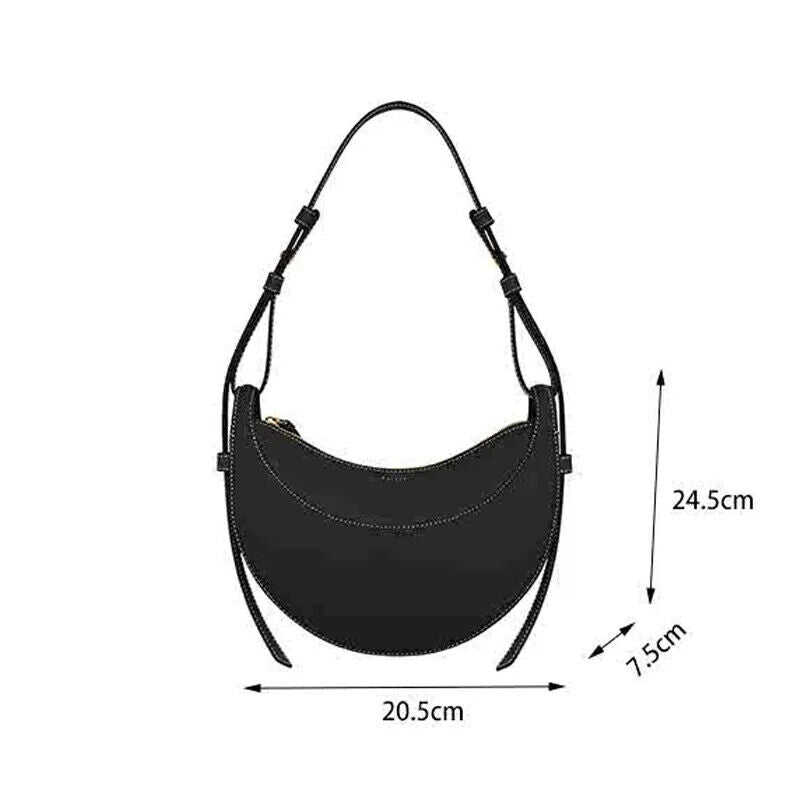 Winter Women's Shoulder Bag Leather Bag Hundred High Quality Saddle Bag