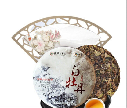 Zhongcha White Tea High Mountain Old Tree White Tea White Peony Tea Cake 330g