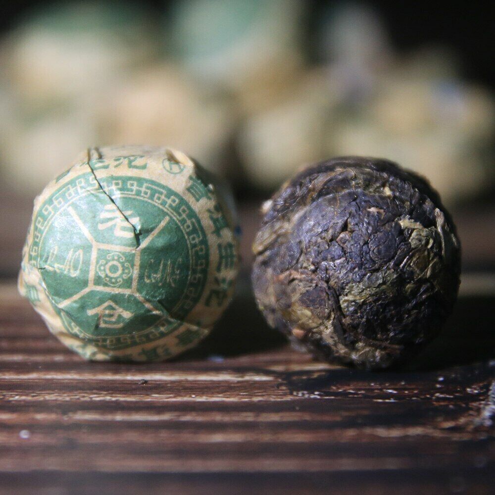 Laocang 原装芳香云南生普洱 Tuocha 迷你 Pu Erh Tuo Cha 茶-