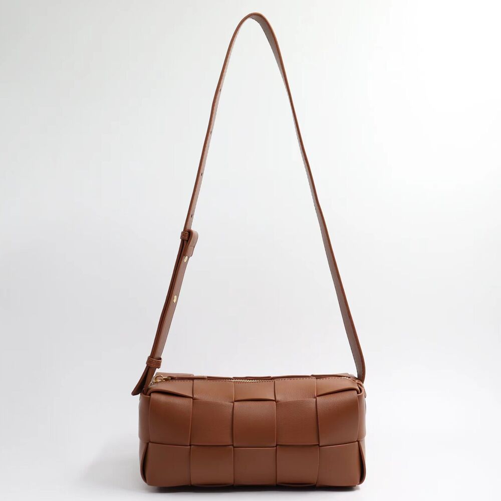 Top Cow Leather Women's Bag, Handmade Weaving Desinger Shoulder Bags