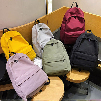 Large Capacity School Bag Backpack Shoulder Bag Nylon Schoolbag Travel Backpacks