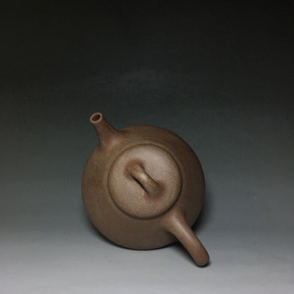 vintage chinese yixing purple clay teapot zisha ceremony carving Collectible art