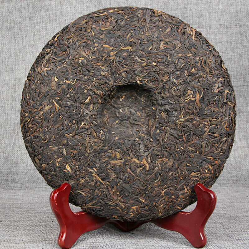 Yunnan Old Pu'er Raw Tea Natural Big Leaf Pu-erh 400g Green Tea Cake Health Care
