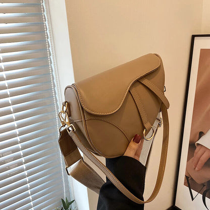 Women's Saddle Bag Purses and Handbag Black Shopper Shoulder Bag
