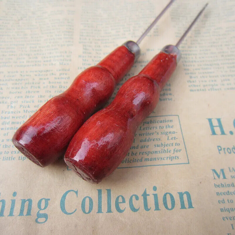 Simple Moxibustion Tool Moxa Stick Wooden Handle Awl Scraper