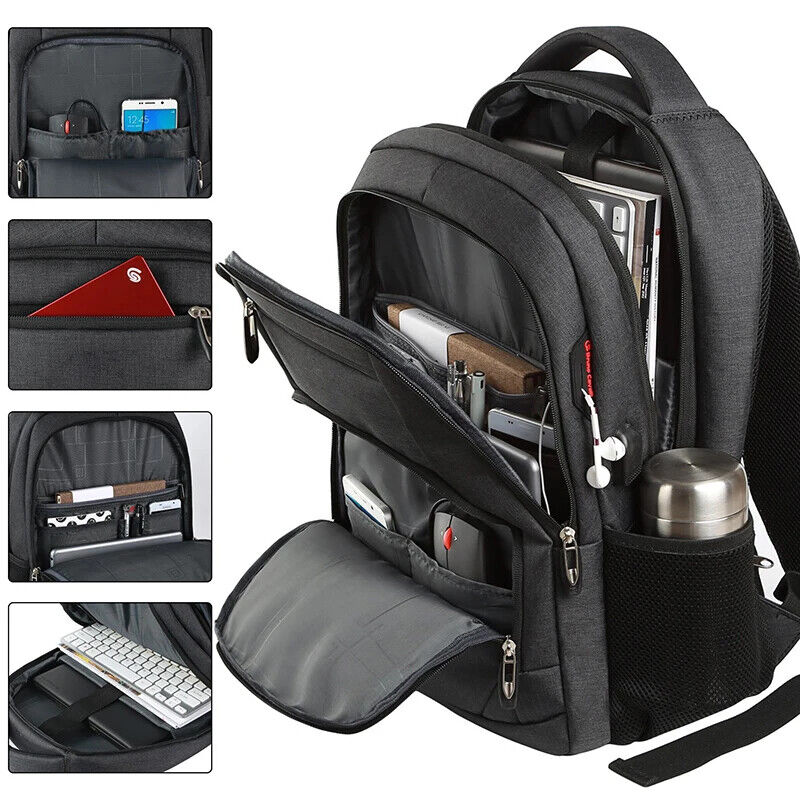 Backpack Men 17.3 Backpack Bag Oxford Outdoor Backpack Computer Bag