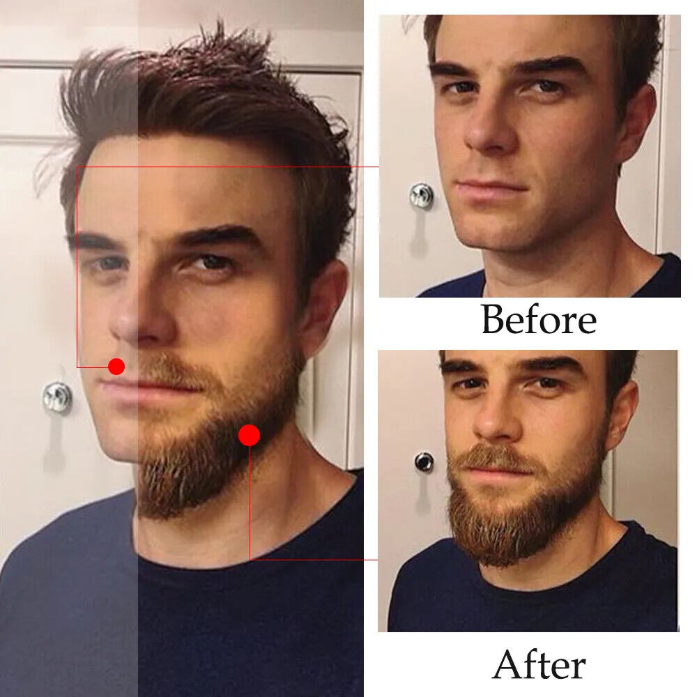 Beard Growth Essential Oil Natural Effective Thicken More Beard Nourishing