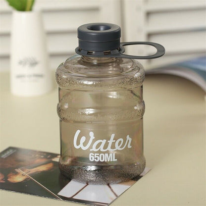 Portable Plastic Bottled Water Bottle Outdoor Drinking Bottle Drinkware Readily