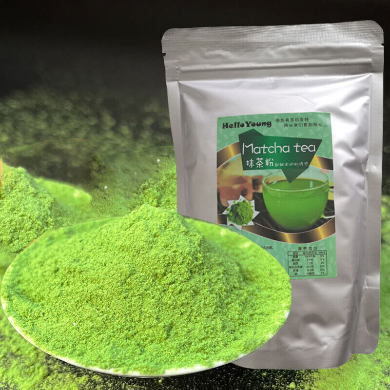 matcha green tea powder Pure Instant Matcha Powder Improves Digestion Gut Health