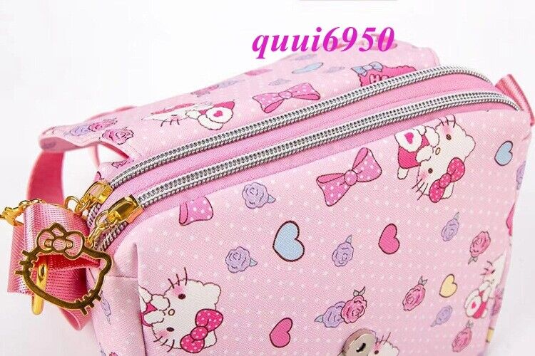 Girl Gift Kuromi My Melody Cinnamoroll Hello Kitty Crossbody Shoulder Bag Zipper