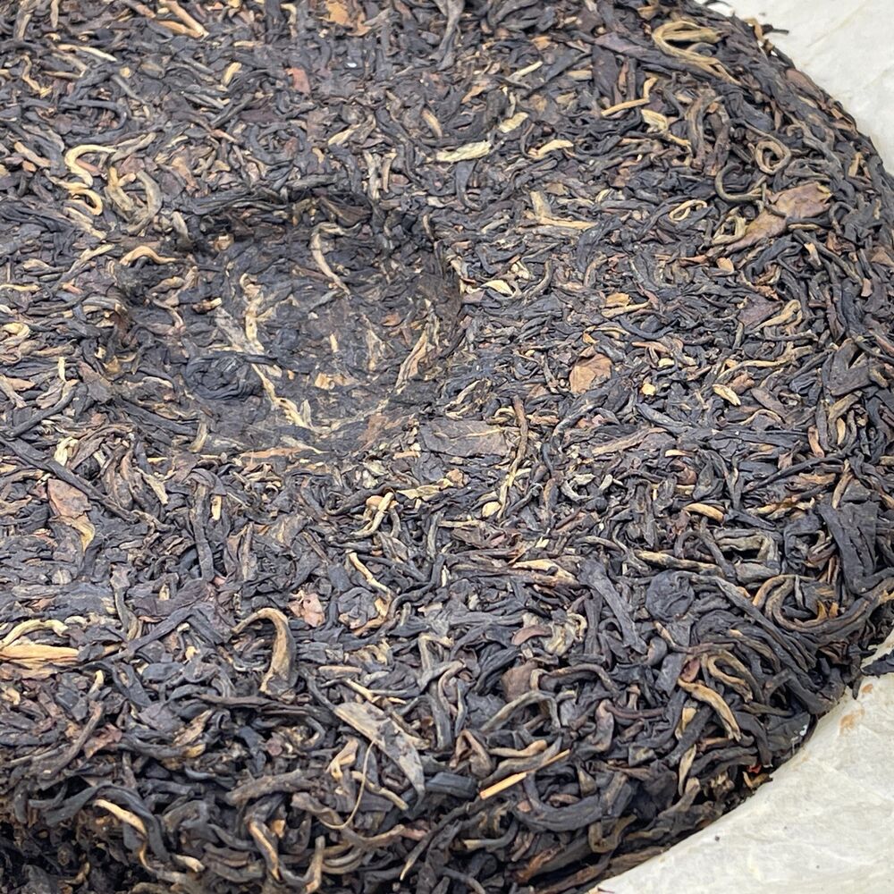 Pu-erh tea,2004,Disn yi hao,Menghai Yuanye Township Ancient Tea Trees, 400g,Raw