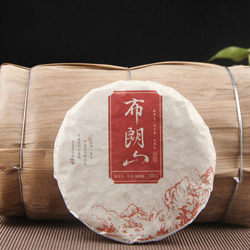 100g Old Tree Material Tea High Quality Ripe Pu-erh Meng Hai Old Black Puer Tea
