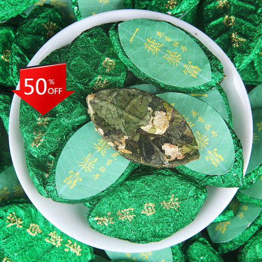 500g High Quality Jasmine Old White Tea Natural Organic Leaves Small Cookie Tea