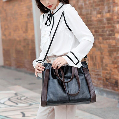 Handbag Women Handle Bag PU Leather Shoulder Bag Business Hand Bag 2023 Trend