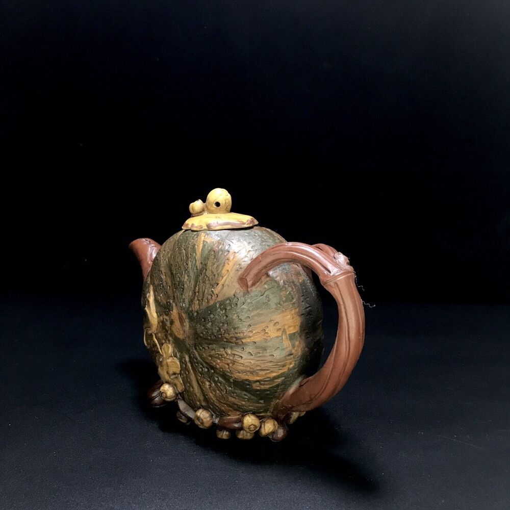 vintage chinese yixing purple clay teapot zisha ceremony teaware collection rare