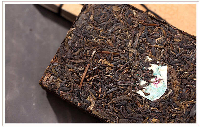 250g Bamboo Shell Puerh Brick Tea Top-grade Menghai Dayi Puer Tea Brick