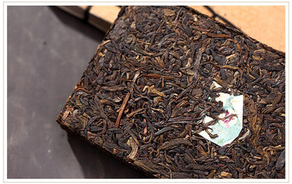 250g Bamboo Shell Puerh Brick Tea Top-grade Menghai Dayi Puer Tea Brick