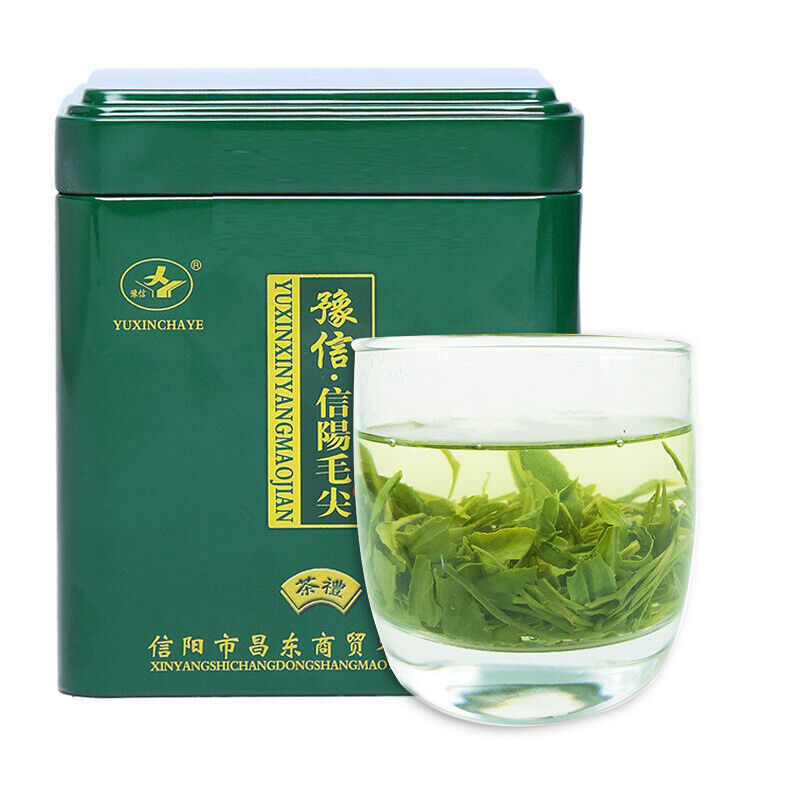 Xinyang Mao Jian 2022 new tea 豫信茶叶 信阳毛尖2022新茶礼铁盒装春茶绿茶