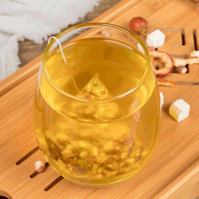 12 Types of Herbal Medicine Tea Bags RedAdzukiCoix Barley Tea Health Care 100g-