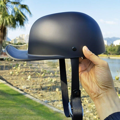 Motorcycle Vintage Retro Helmet Open Face Summer Adults Baseball Cap Helmets DOT