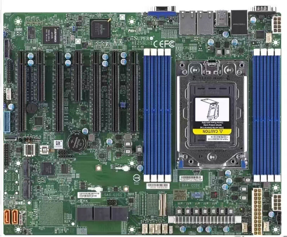 Supermicro H12ssl-i for AMD epyc 7002/7003 series single channel motherboard