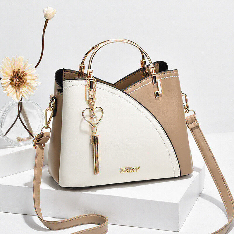 Faux Leather Shoulder Bag Tote Purse Handbags Messenger Crossbody Satchel